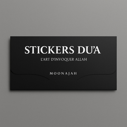 12 Stickers du'a auto-adhésifs